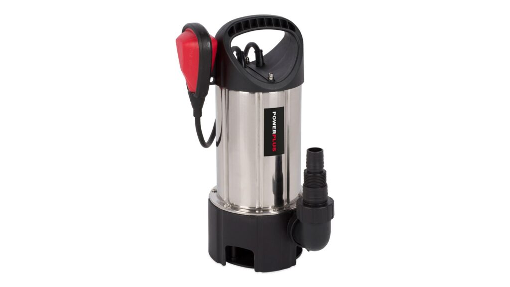 Dykpumpe rustfri 900 watt – 13000 l/t