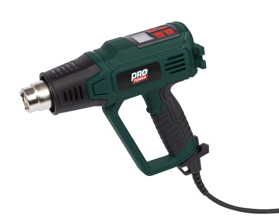 Varmepistol med ergonomisk greb 2000 W
