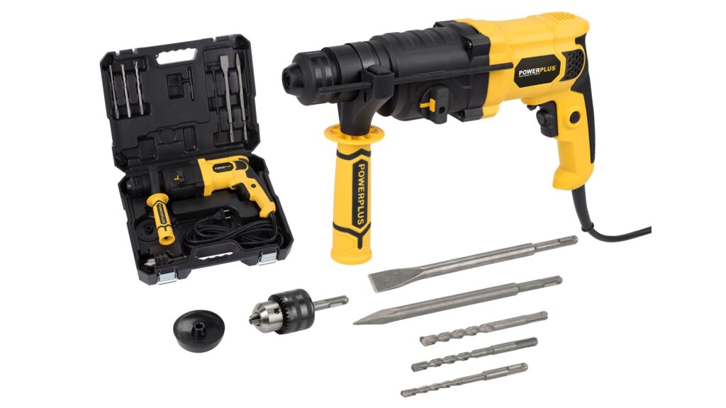 Borehammer 750 watt+ SDS bor og mejsler