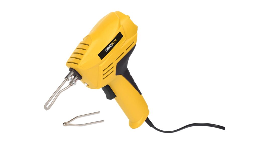 Loddepistol 100 watt med LED lys