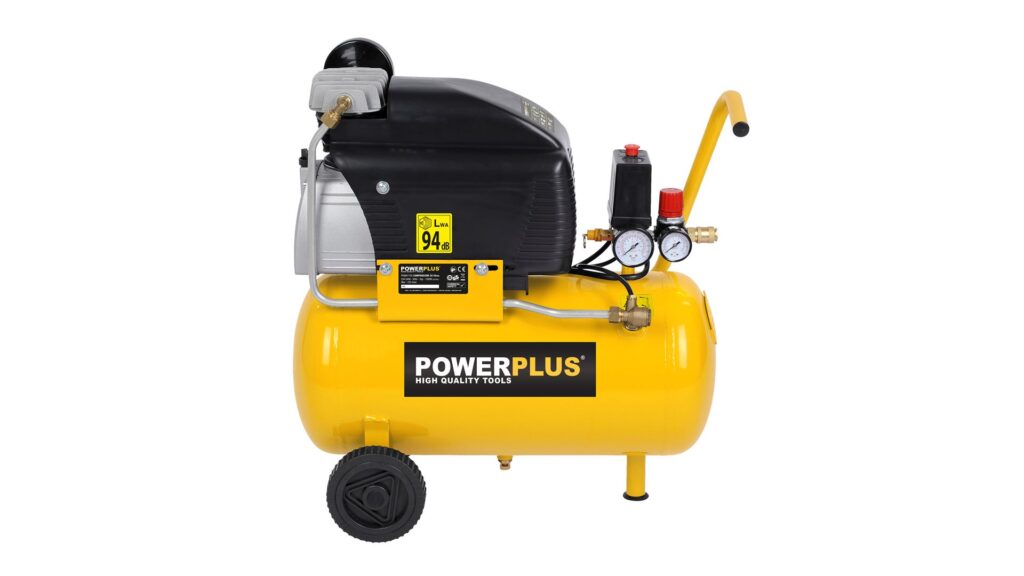 Kompressor 1,5 hk, 24 liter – oliesmurt