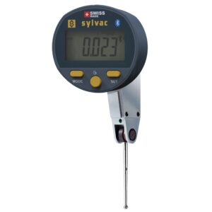 SYLVAC Digital Vippeindikator S_DIAL TEST SMART 2,0 x 0,001 mm IP54 tastelÃ¦ngde 36,5 mm (805.4322) BT