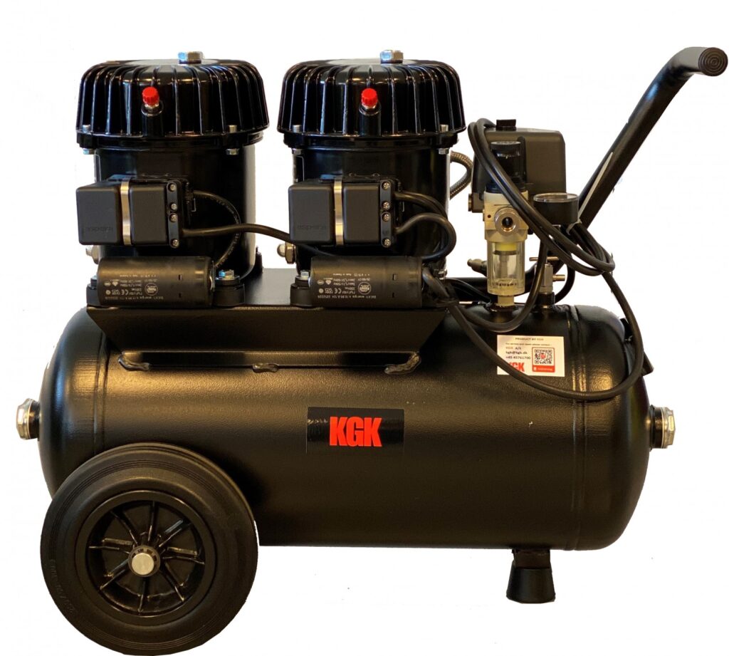 100L Lydsvag kompressor Kgk – olieholdig