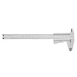 Skydelære med klemlås 0-150×0,05 mm og 40 mm kæber (venstrehånds)