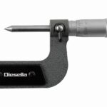 Mikrometerskrue 25-50 x 0,01 mm med spidse målepunkter