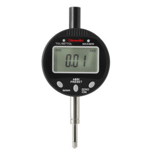 Digital måleur 12,7 mmx0,01 med TOL-/Min-/Max- funktion