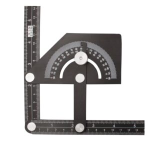 Vinkelmåler justerbar Aluminium 500×230 mm