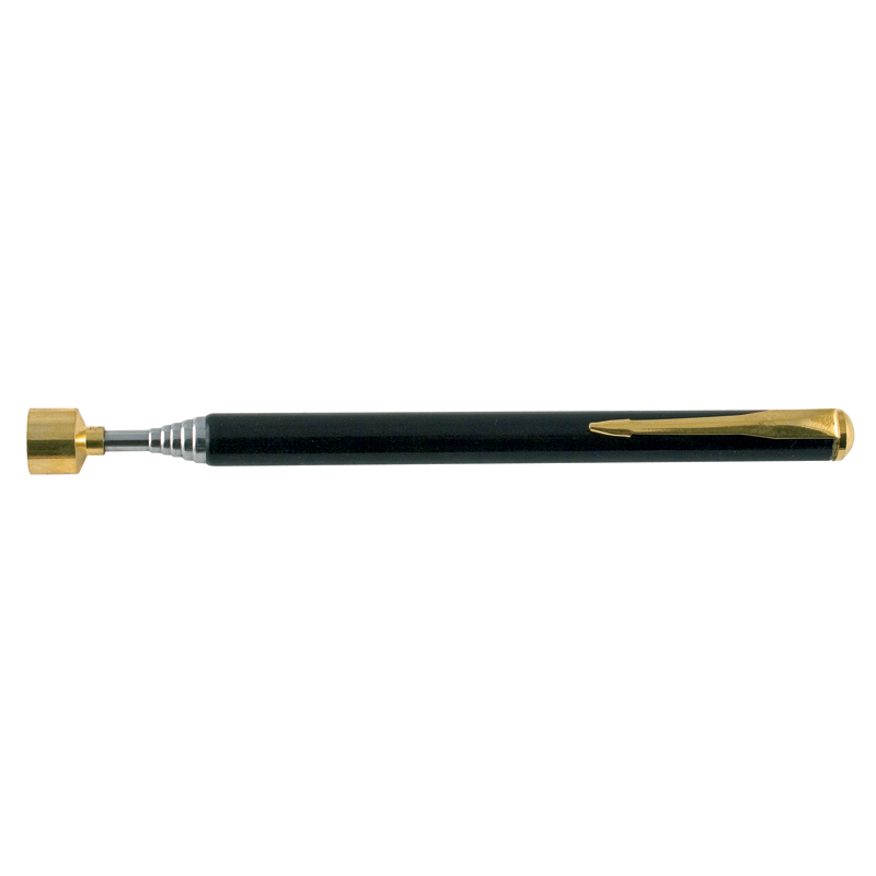 Teleskop magnet Ø12 mm hoved med lommeclips L=130-640 mm (12,7 N)