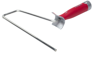 Anza rulleskaft stik 25cm Elite m/stålbojle & gummigreb til Anza stik ruller