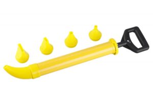 Fugepistol 3L med 5 dyser til fugemasse og spartel